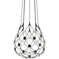 Thumbnail photo of Mesh D86 Ø55 cm - Chandeliers - Francisco Gomez Paz,Paolo Rizzatto - Black