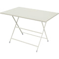 Thumbnail photo of Arc En Ciel Folding Table 110 cm, matt white - Garden table - white - metal