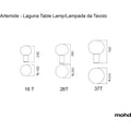 Thumbnail photo of Laguna 16 Table Lamp