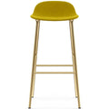 Thumbnail photo of Form Bar Stool 75 Cm Fully Upholstered Brass