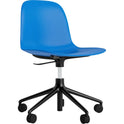 Form Chair Swivel 5W Gas lift - Black Aluminum