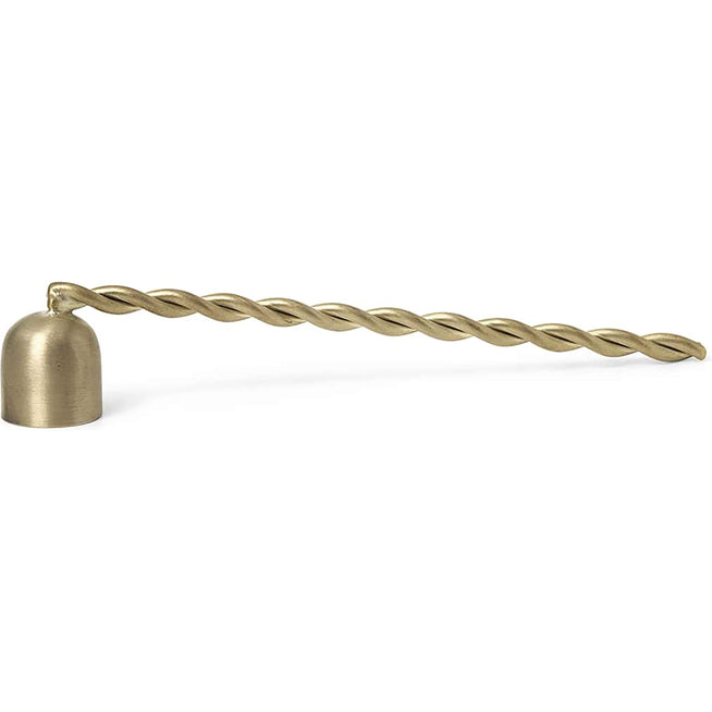 Photo of Twist Candle Snuffer - Lyseslukker - Brass - W15,1 X H2,4 X D2,1 Cm