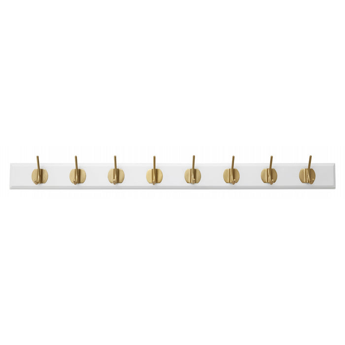 Photo of Edgy coat rack with 8 hooks