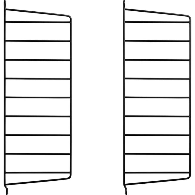 Photo of String Wall Rack 50x20, Black, 2-pack - Shelving - Nils Strinning - Black - Metal