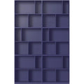 Thumbnail photo of Read Spacious Bookshelf, Plinth H3 Cm - Monarch - Bokhyllor - Peter J. Lassen - Blå - Mdf