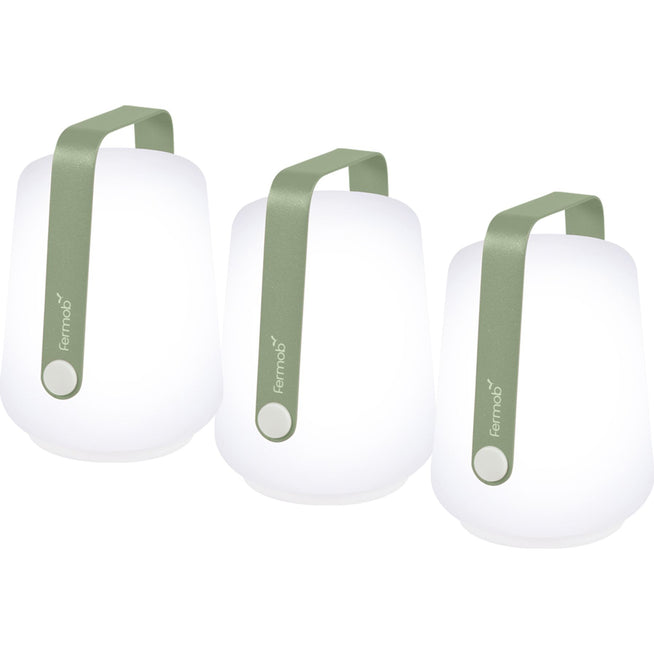 Photo of Balad Set Of 3 Lamps Cactus - Outdoor Table Lamps - Tristan Lohner - Green