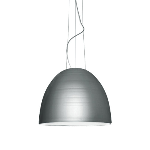 Photo of Nur 1618 LED Pendant Light Aluminum Gray - Pendant Lights - Ernesto Gismondi - Gray
