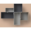 Thumbnail photo of Mini Stacked Storage 2.0 - Small - White - Shelving System - Mdf