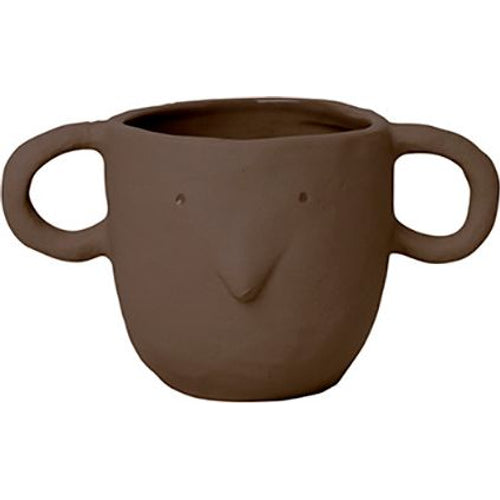 Photo of Mus Plant Pot - Small, Red Brown