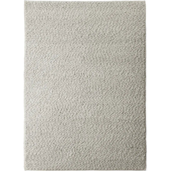 Photo of Gravel Rug Grey 200x300 - Solid Coloured Rugs