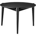 Thumbnail photo of D102 Søs Coffee Table Ø70 Cm Oak Black Painted