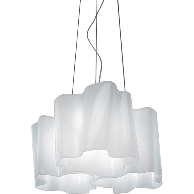 Photo of Logico Pendellampa 3x120° Rökt - Pendellampor - Michele De Lucchi,gerhard Reichert - Grå