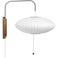 Thumbnail photo of Nelson Saucer Bubble Wall Lamp