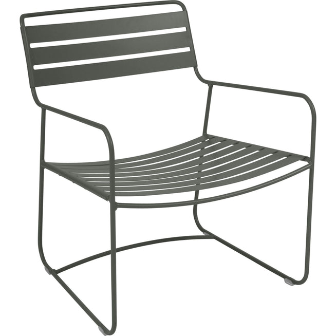 Photo of Surprising Armchair, Rosemary - Outdoor dining chairs - Harald Guggenbichler - Green - Metal