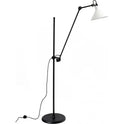 No. 215 Floor Lamp From Lampe Gras (Black Frame 1