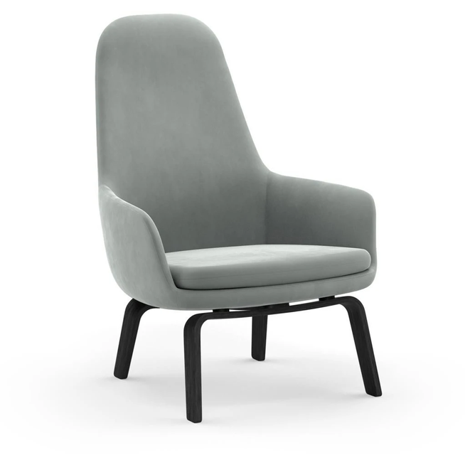 Photo of Era Lounge Chair High Black Oak