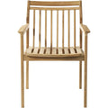 Thumbnail photo of M1 Sammen Garden Chair Sh: 46 cm - Solid teak/natural