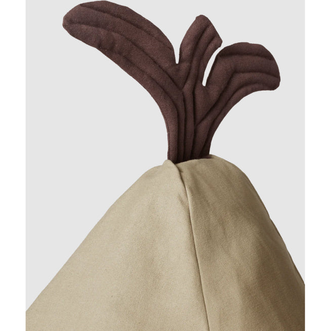 Photo of Pear Bean Bag - Børnepuf - Dark Green - B55 X H117 X D35 Cm