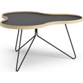 Thumbnail photo of Flower Table 84x90 Cm Black, 45cm, Oak Edge