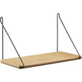 Thumbnail photo of B145 Shelf W/brackets Shelf 20x45 Cm Oak