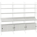Thumbnail photo of String Floorboard 200, White, 2-pack - Shelving - Nils Strinning - White - Metal
