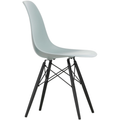 Eames Plastic Chair Dsw - 24 Light Grey - Black Maple - Matstolar - Charles & Ray Eames - Grå - Metall/trä/plast