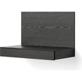 Thumbnail photo of Tana Wall Mounted Desk - Hylde - Black Stained Oak - H57,8 X W84,8 X D47,3 Cm