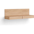 Thumbnail photo of Tana Wall Mounted Media Module - Hylde - Oak - H40,6 X W130 X D35,2 Cm