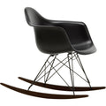 Eames Plastic Armchair Rar - 12 Deep Black - Basic Dark Base - Dark Maple - Matstolar - Charles & Ray Eames - Svart - Metall/trä/plast