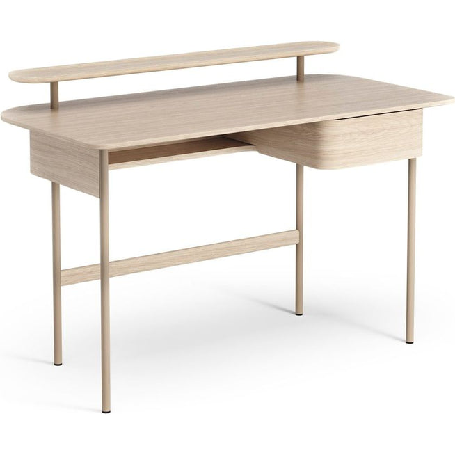 Photo of Luna Desk With Drawer And Shelf Oak