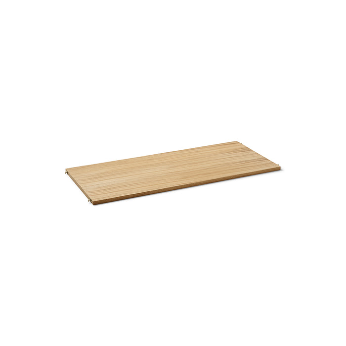 Photo of Punctual | Wooden Shelf - Reolsystem - Natural Oak / Cashmere - W89,6 X D40 X H2,3 Cm
