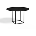 Florence Round Dining Table Black