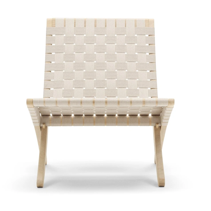 Photo of Mg501 Cuba Folding Armchair Oak Stand