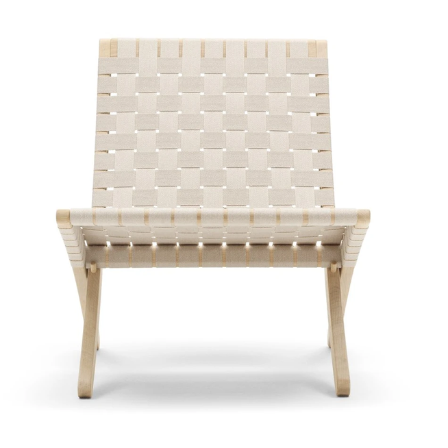 Photo of Mg501 Cuba Folding Armchair Oak Stand