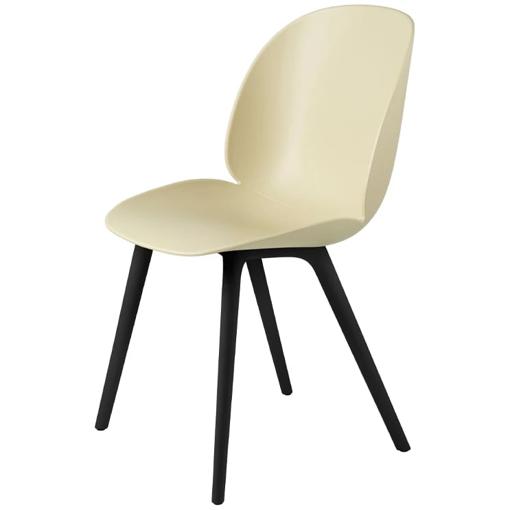 Beetle Dining Chair Plastic Un-upholstered