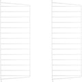 Thumbnail photo of String Wall Rack 75x30, White, 2-pack - Shelving - Nils Strinning - White - Metal