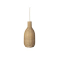 Thumbnail photo of Braided Lampshade - Lampeskærm - Bottle - Natural - Ø18 X H39 Cm