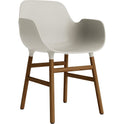 Form Armchair Wood - Spisebordsstol - Walnut / 1