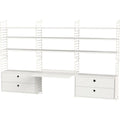 Thumbnail photo of String Wall Rack 75x30, Beige, 2-pack - Shelving - Nils Strinning - Beige - Metal