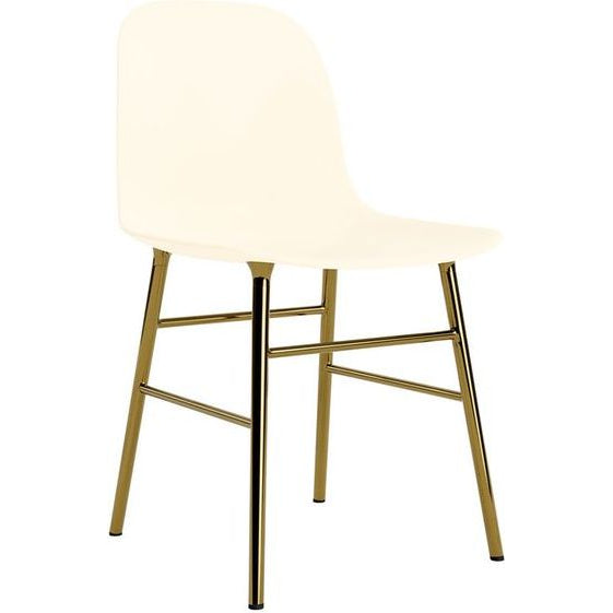 Photo of Form Chair Steel - Brass