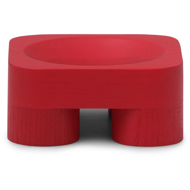 Photo of Chub Bowl Small Bright Red - Serving Bowls - Sami Kallio - Wood