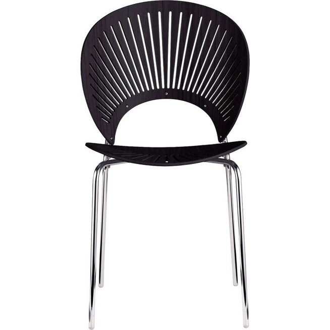 Photo of Trinidad 3398 Chair Ash Black Stain, Chrome Legs