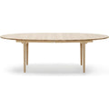 Thumbnail photo of Ch339 Dining table extendable with space for 2 inserts White oiled oak