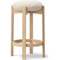 Thumbnail photo of Pioneer Stool 6831 / By Maria Bruun - Skammel - Zero 0001 / Oak Lacquered - Ø42 X H77 Cm