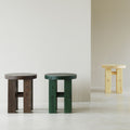 Thumbnail photo of Fyr Stool Dark Green