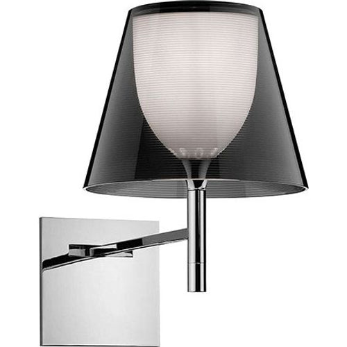 Photo of Ktribe W Wall Clamp from Flos (Aluminized Silver)