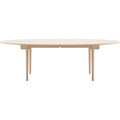 Ch339 dining table from Carl Hansen & Søn (beech, soap, pull-out for