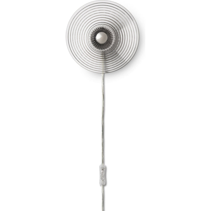 Photo of U12 Sletterhage Wall Lamp With Cord Fluted Glass-aluminium
