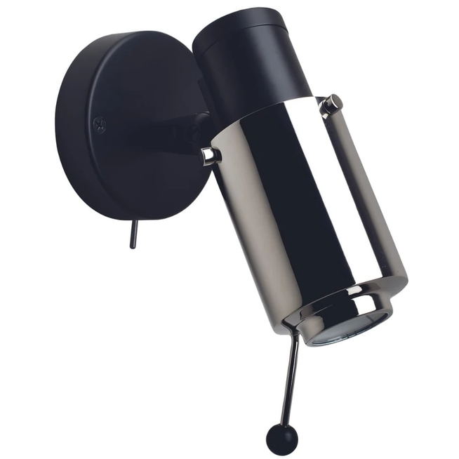 Photo of Biny Spot Led Mat Black/Nickel W/Switch