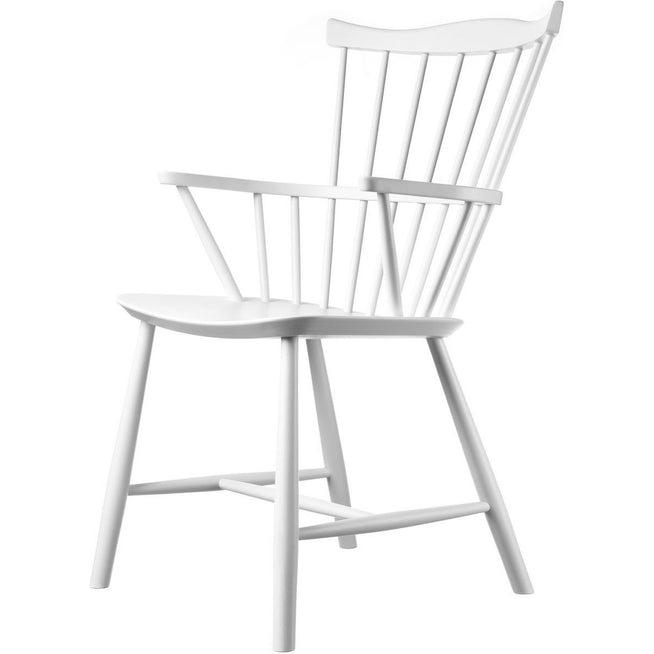 Photo of J52b Chair Beech White Painted